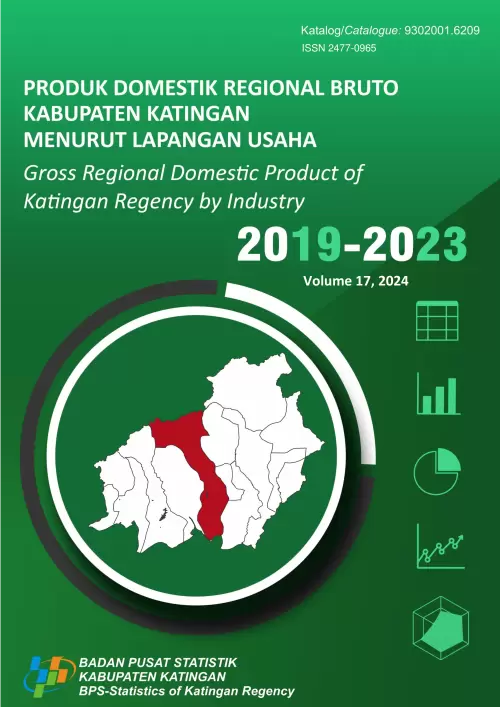 Produk Domestik Regional Bruto Kabupaten Katingan Menurut Lapangan Usaha 2019-2023